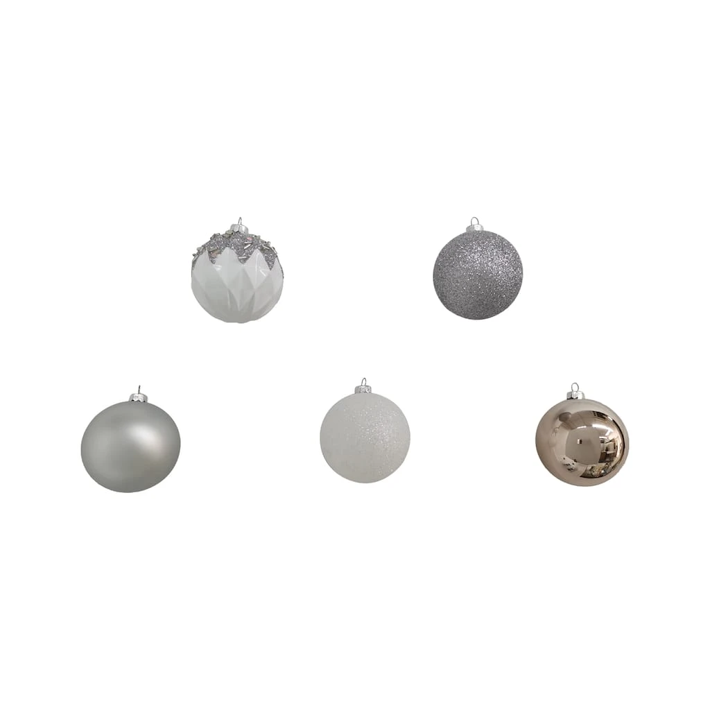 Top 10 🔥 Assorted 50ct. Silver & White Ball Ornaments by Ashland® 🥰 4 Top 10 🔥 Assorted 50ct. Silver & White Ball Ornaments by Ashland® 🥰 - Image 2