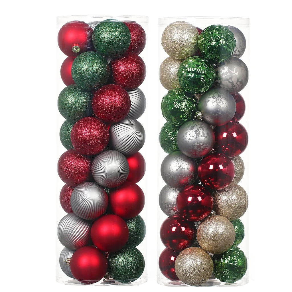 Hot Sale π Assorted 32ct. 2.5" Farmhouse Ball Ornament Set by Ashland® 𧨠3 Hot Sale π Assorted 32ct. 2.5" Farmhouse Ball Ornament Set by Ashland® π§¨