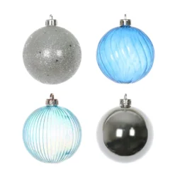 Best Pirce π Assorted 32ct. 2.5" Silver, Blue & White Ball Ornament Set by Ashland® β 7 Best Pirce π Assorted 32ct. 2.5" Silver, Blue & White Ball Ornament Set by Ashland® β -Outlet Yuletide Joy Store 10672848 3