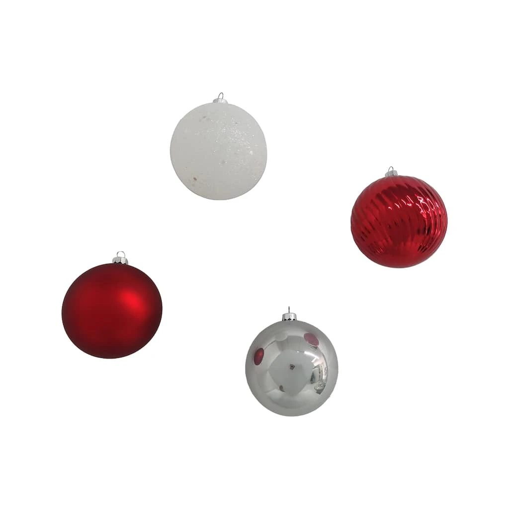 Top 10 👏 Assorted 32ct. 3" Red & White Shatterproof Ball Ornaments by Ashland® 🧨 5 Top 10 👏 Assorted 32ct. 3" Red & White Shatterproof Ball Ornaments by Ashland® 🧨 - Image 3