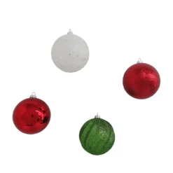 Outlet ⭐ Assorted 32ct. 3" Red, Green & White Shatterproof Ball Ornaments by Ashland® ❤️ 8 Outlet ⭐ Assorted 32ct. 3" Red, Green & White Shatterproof Ball Ornaments by Ashland® ❤️ -Outlet Yuletide Joy Store 10672856 3