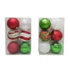 Deals ⌛ Assorted 6ct. 4.5" Red, Green & White Shatterproof Ball Ornaments by Ashland® 😍 -Outlet Yuletide Joy Store 10672862 1