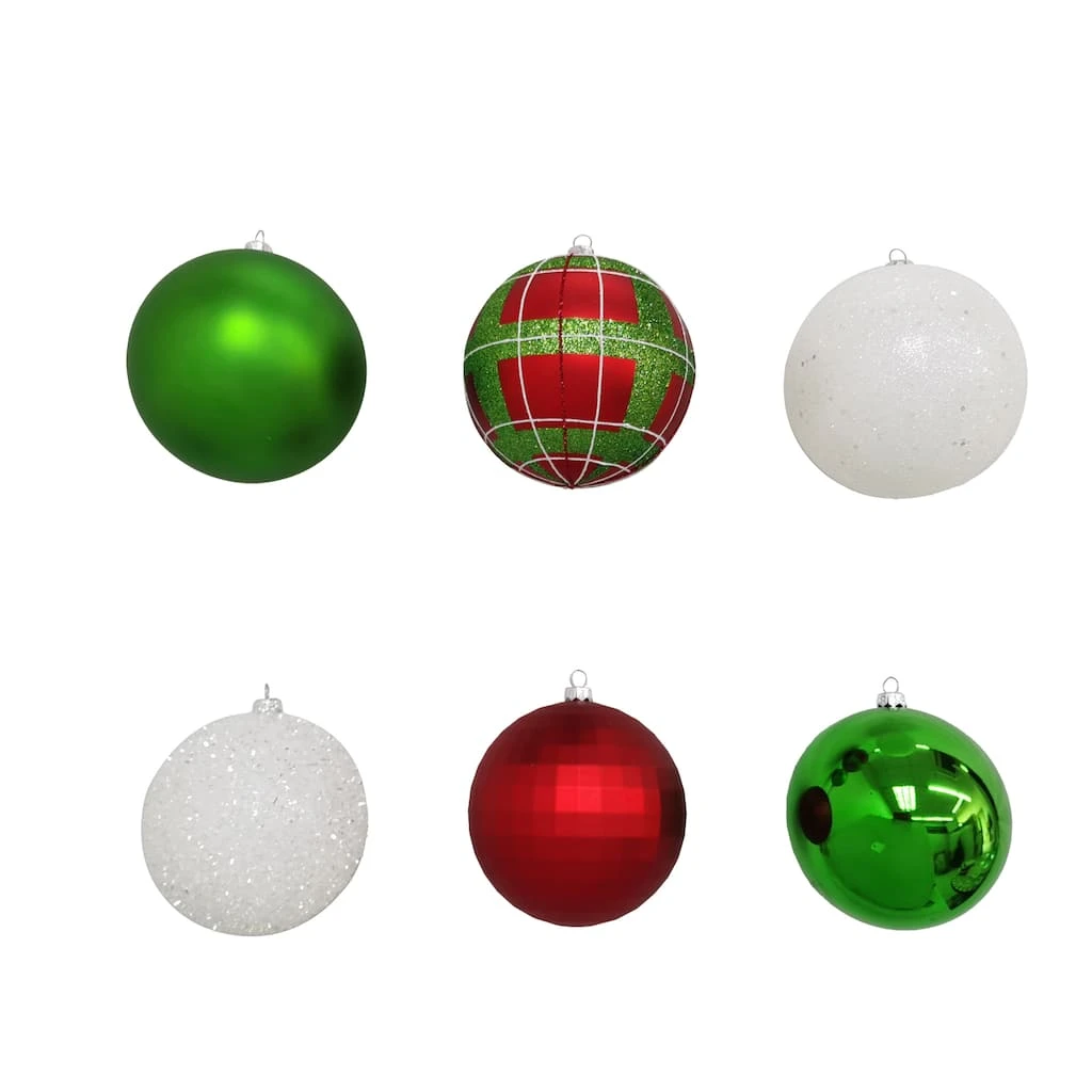 Deals β Assorted 6ct. 4.5" Red, Green & White Shatterproof Ball Ornaments by Ashland® π 5 Deals β Assorted 6ct. 4.5" Red, Green & White Shatterproof Ball Ornaments by Ashland® π - Image 3
