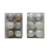 Deals ⌛ Assorted 6ct. 4.5" Silver & White Shatterproof Ball Ornaments by Ashland® 👏 1 Deals ⌛ Assorted 6ct. 4.5" Silver & White Shatterproof Ball Ornaments by Ashland® 👏 -Outlet Yuletide Joy Store 10672863 1