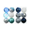 Deals ⭐ Assorted 6ct. 5" Silver, Blue & White Shatterproof Ball Ornaments by Ashland® 👏 -Outlet Yuletide Joy Store 10672869 1
