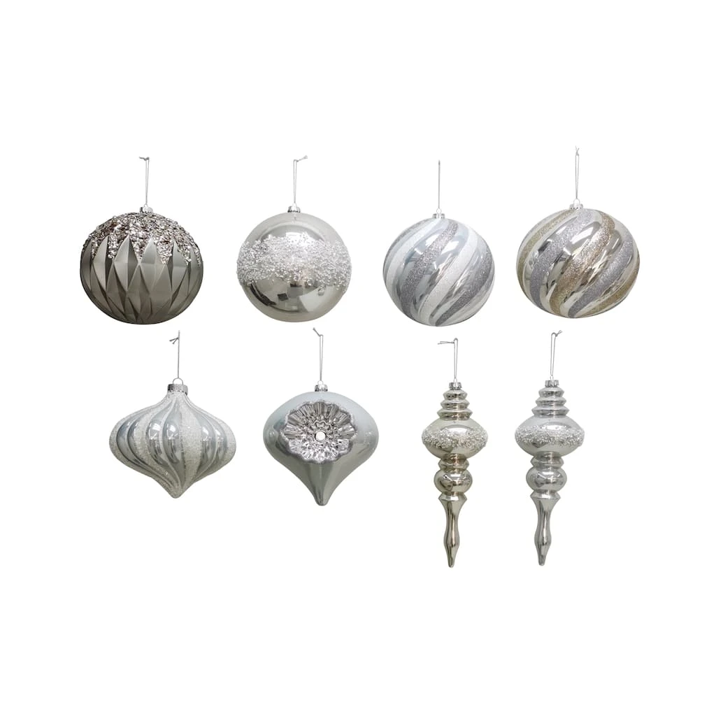 Promo ✨ Assorted Jumbo Metallic Ornament by Ashland® ⌛ 3 Promo ✨ Assorted Jumbo Metallic Ornament by Ashland® ⌛
