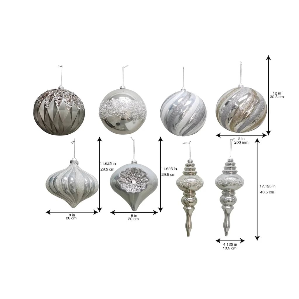 Promo ✨ Assorted Jumbo Metallic Ornament by Ashland® ⌛ 4 Promo ✨ Assorted Jumbo Metallic Ornament by Ashland® ⌛ - Image 2