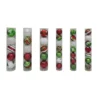Flash Sale ✔️ Assorted Red, Green & White Plastic Round Ornaments by Ashland® 💯 -Outlet Yuletide Joy Store 10672885 1