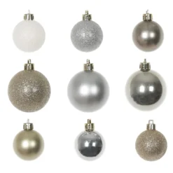 Deals 🥰 100ct. Metallic Shatterproof Ball Ornaments by Ashland® ⭐ -Outlet Yuletide Joy Store 10672904 2.