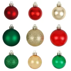 Best reviews of ❤️ 100ct. Red, Green & Gold Shatterproof Ball Ornaments by Ashland® 🤩 5 Best reviews of ❤️ 100ct. Red, Green & Gold Shatterproof Ball Ornaments by Ashland® 🤩 -Outlet Yuletide Joy Store 10672905 2