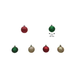 Top 10 😍 44ct. Classic Shatterproof Ball Ornaments by Ashland® ⭐ -Outlet Yuletide Joy Store 10672912 5