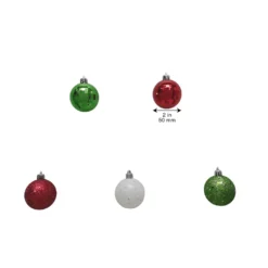 Top 10 💯 44ct. Whimsical Shatterproof Ball Ornaments by Ashland® 💯 11 Top 10 💯 44ct. Whimsical Shatterproof Ball Ornaments by Ashland® 💯 -Outlet Yuletide Joy Store 10672913 5