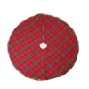Coupon ❤️ 48" Red Plaid Tree Skirt with Fur by Ashland® 🤩