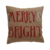 Best Pirce ✨ Merry & Bright Burlap Throw Pillow by Ashland® 👏