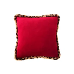 Brand new ✨ Red Pillow with Leopard Trim by Ashland® 🌟