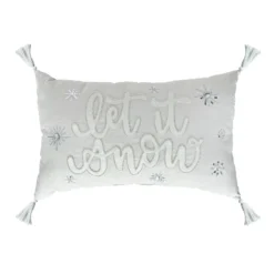 Top 10 👍 Let It Snow Lumbar Pillow by Ashland® ⌛