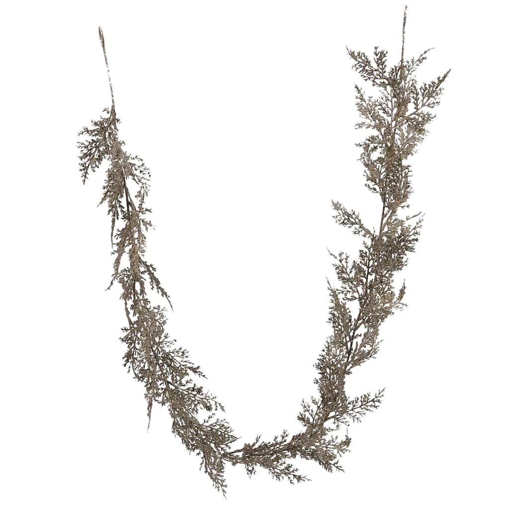Wholesale ๐ 6ft. Champagne Juniper Pine Garland by Ashland® โ๏ธ 4 Wholesale ๐ 6ft. Champagne Juniper Pine Garland by Ashland® โ๏ธ - Image 2