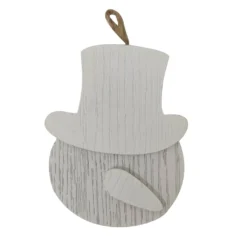 Flash Sale 💯 5" White Snowman Ornament by Michaels ⭐