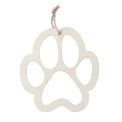 Wholesale 🧨 4" DIY Unfinished Wood Paw Ornament by Michaels 🌟