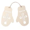 Brand new 🔔 4" DIY Unfinished Wood Mittens Ornament by Michaels 😍 -Outlet Yuletide Joy Store 10674422 1