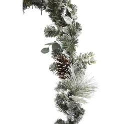 Best deal 👏 6ft. Silver Ornament Pine Garland by Ashland® ⌛