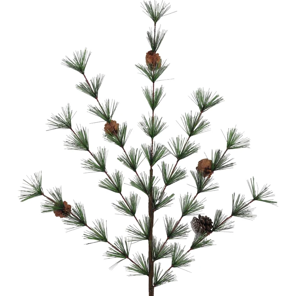 Buy ❤️ Snow Flocked Pine Spray with Pinecones by Ashland® 🌟 6 Buy ❤️ Snow Flocked Pine Spray with Pinecones by Ashland® 🌟 - Image 4