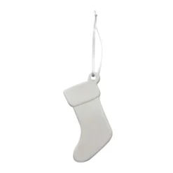 Top 10 ✔️ 4" Ceramic 💯 Christmas Stocking D.I.Y. Ornament by Michaels ⭐