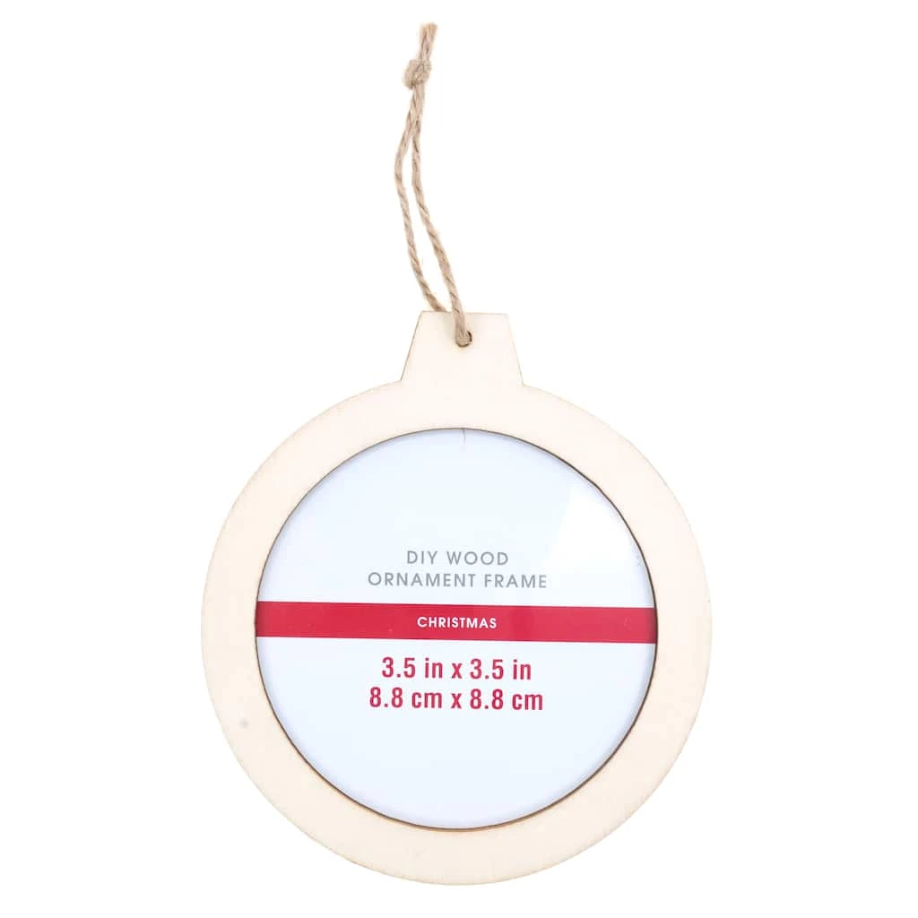 Wholesale 🌟 5" Bulb DIY Frame Ornament by Michaels ❤️ 3 Wholesale 🌟 5" Bulb DIY Frame Ornament by Michaels ❤️