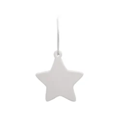 Wholesale 😀 4" Unfinished Ceramic Star Ornament by Michaels ❤️
