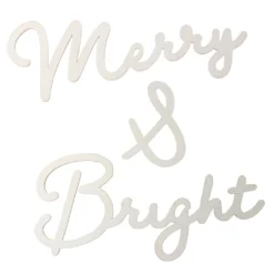 Promo ✔️ Christmas Wood Merry & Bright D.I.Y. Words by Michaels ✨
