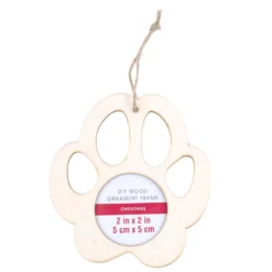 Wholesale 🎁 5" Paw DIY Frame Ornament by Michaels 😍