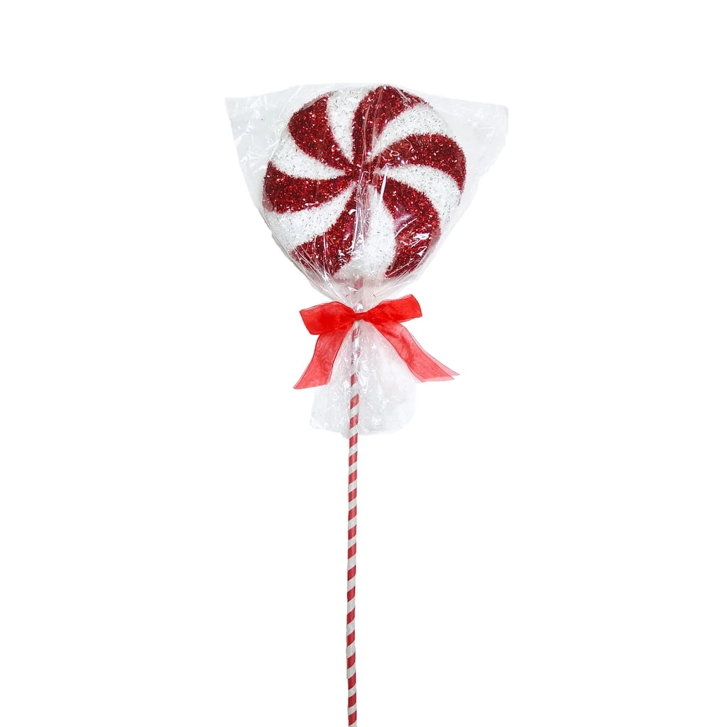 Hot Sale 💯 Red & White Swirl Lollipop Stem by Ashland® ✔️ 4 Hot Sale 💯 Red & White Swirl Lollipop Stem by Ashland® ✔️ - Image 2
