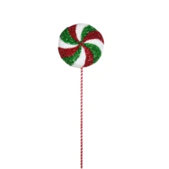 Budget ⌛ Green, Red & White Swirl Lollipop Stem by Ashland® 🛒 -Outlet Yuletide Joy Store 10674727 4