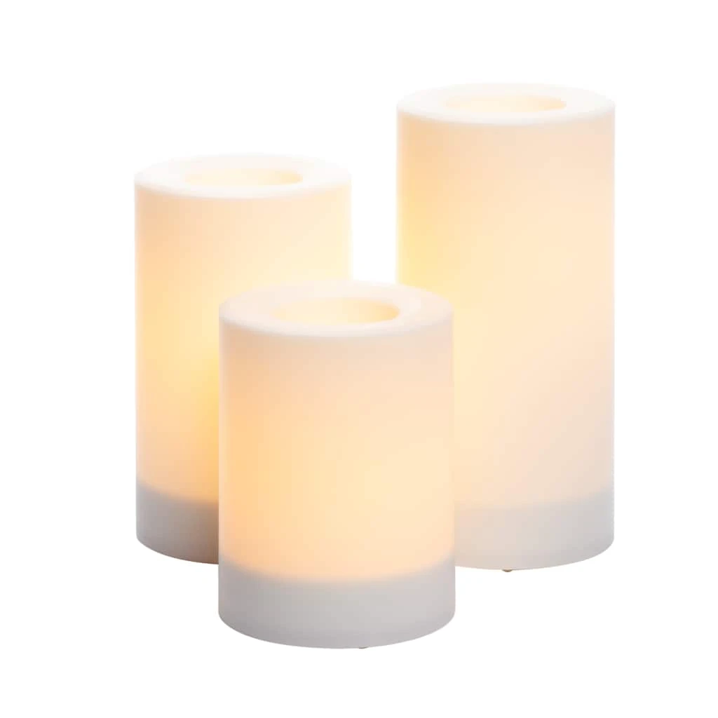 Top 10 ✔️ White 3-Pack LED Pillar Candles by Ashland® ❤️ 6 Top 10 ✔️ White 3-Pack LED Pillar Candles by Ashland® ❤️ - Image 4