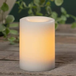 Wholesale 💯 3" x 4" LED Wax Pillar Candle by Ashland® ❤️ -Outlet Yuletide Joy Store 10674914 6