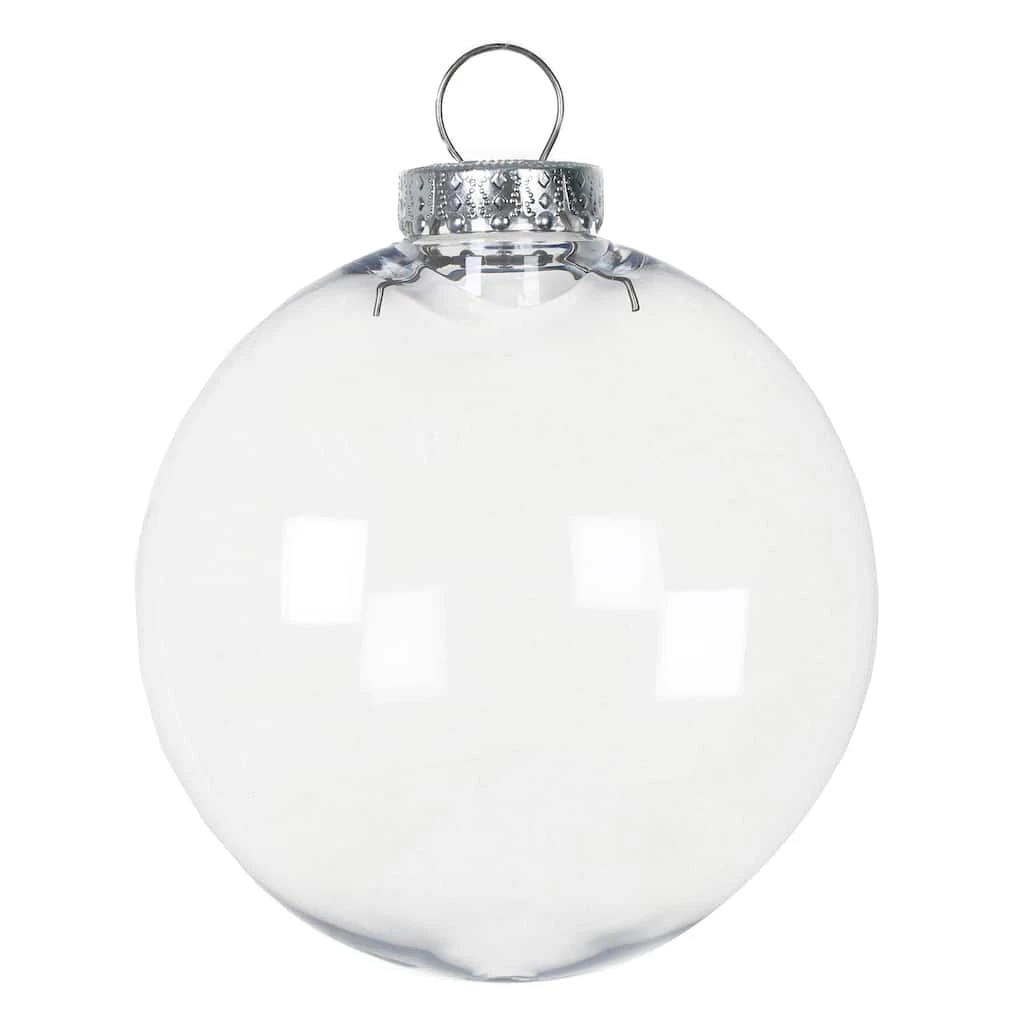Cheapest π Christmas 4.5" Clear Plastic Disc Ornament by Michaels π 3 Cheapest π Christmas 4.5" Clear Plastic Disc Ornament by Michaels π