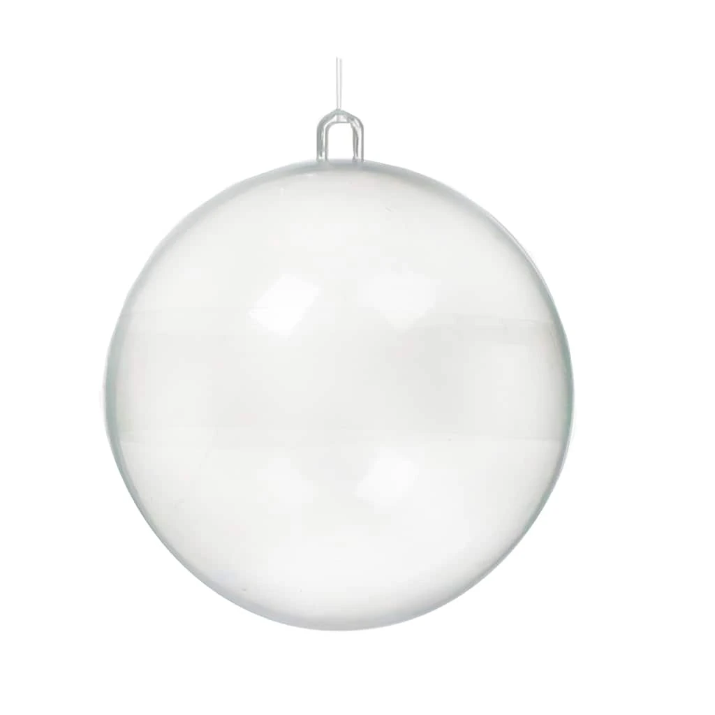 Top 10 💯 Christmas 3" Clear Plastic Snap Ball Ornament by Michaels ❤️ 3 Top 10 💯 Christmas 3" Clear Plastic Snap Ball Ornament by Michaels ❤️