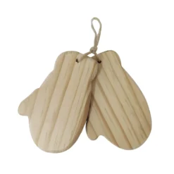 Coupon 😍 4" Unfinished Wood Mittens Ornament by Michaels 😀