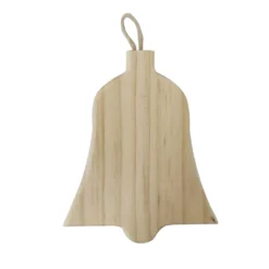 Buy ❤️ 4.5" Unfinished Wood Bell Ornament by Michaels ✔️