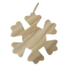 Wholesale ✨ 4.5" Unfinished Wood Snowflake Ornament by Michaels ❤️ 1 Wholesale ✨ 4.5" Unfinished Wood Snowflake Ornament by Michaels ❤️ -Outlet Yuletide Joy Store 10674983 1