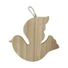 Hot Sale 🔔 4.5" Unfinished Wood Dove Ornament by Michaels ✔️ -Outlet Yuletide Joy Store 10674986 1