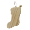 Top 10 💯 5" Unfinished Wood Stocking Ornament by Michaels 🌟 -Outlet Yuletide Joy Store 10674991 1