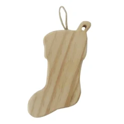 Top 10 💯 5" Unfinished Wood Stocking Ornament by Michaels 🌟
