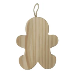 Cheap 😍 4.5" Unfinished Wood Gingerbread Man Ornament by Michaels ⭐