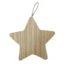 Outlet ⭐ 4" Unfinished Wood Star Ornament by Michaels ✔️ -Outlet Yuletide Joy Store 10674999 1