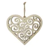 Best deal ✔️ 4.5" Unfinished Wood Heart Swirl Ornament by Michaels 🛒 -Outlet Yuletide Joy Store 10675013 1