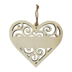 Hot Sale ✔️ 4.5" Unfinished Wooden Heart Plaque Ornament by Michaels 😀