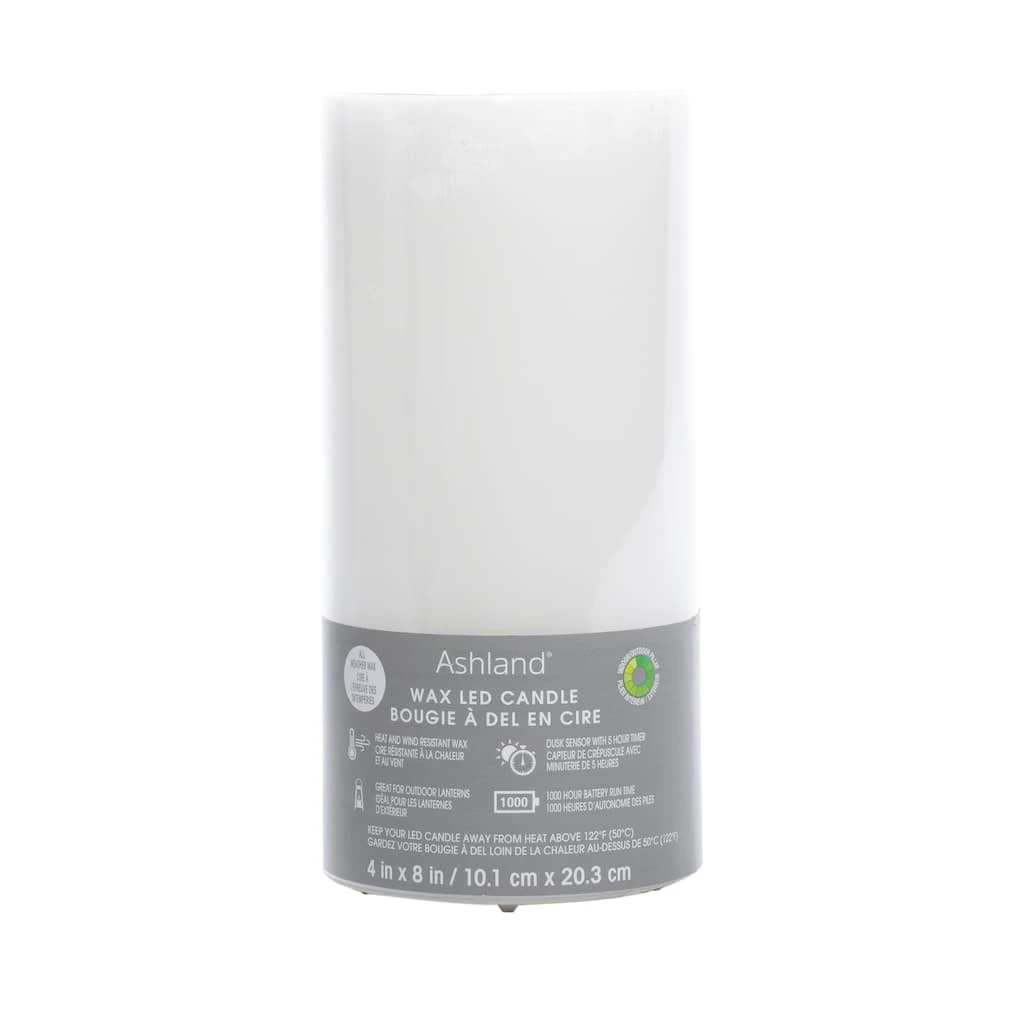 Top 10 โ๏ธ 8 Pack: 4" x 8" LED Wax Pillar Candle by Ashland® ๐ 6 Top 10 โ๏ธ 8 Pack: 4" x 8" LED Wax Pillar Candle by Ashland® ๐ - Image 4
