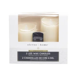 Cheap 😍 Sterno Home™ Cream LED Wax Pillar Candles, 2ct. by Ashland 💯 -Outlet Yuletide Joy Store 10675028 4