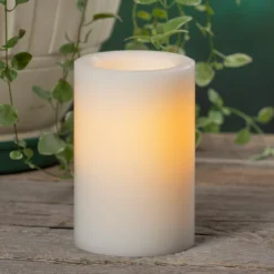 Hot Sale ✨ 8 Pack: 4" x 6" LED Wax Pillar Candle by Ashland® 🔥 -Outlet Yuletide Joy Store 10675032 6 1